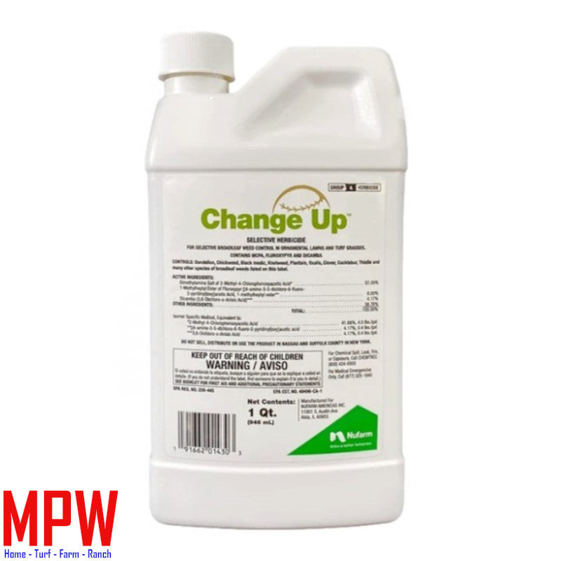 home herbicide Change Up Herbicide 2.5 Gallon – MyPestWarehouse