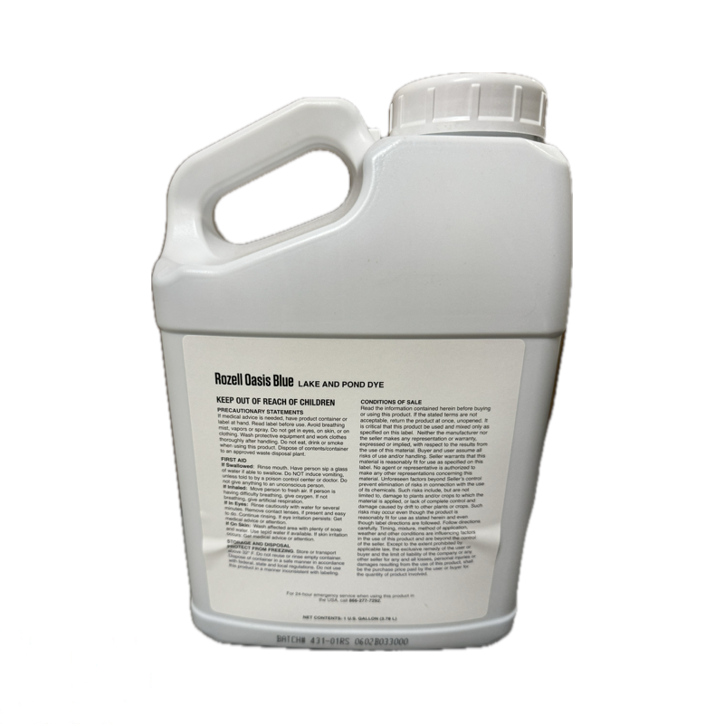 Rozell Oasis Blue Lake and Pond Dye