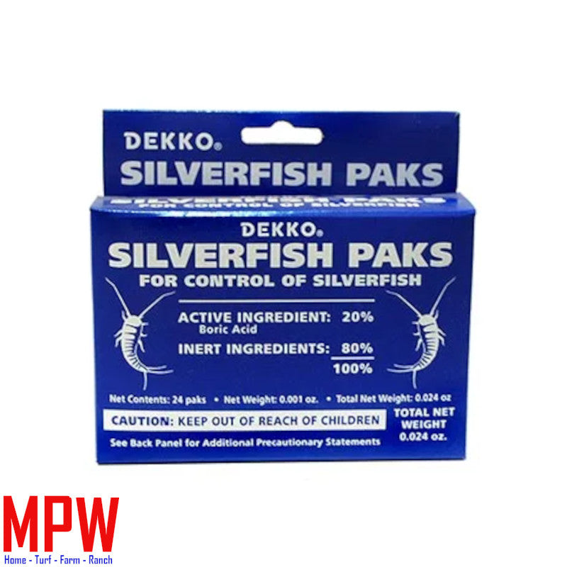Dekko Silverfish Packs 24pk