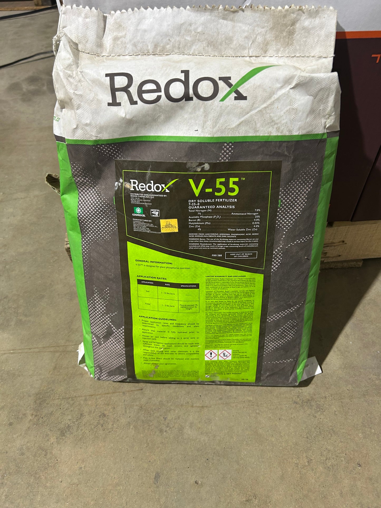 Redox V-55 20 Pound Bags
